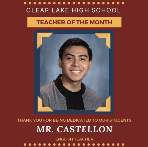 CLHS Teacher of the Month: Mr. Castellon